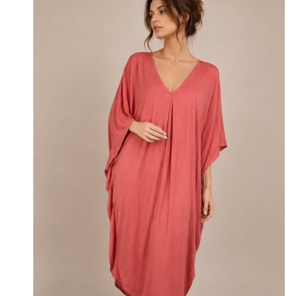 Umgee Kaftan Style Tunic Dress Oversized Small/ Medium